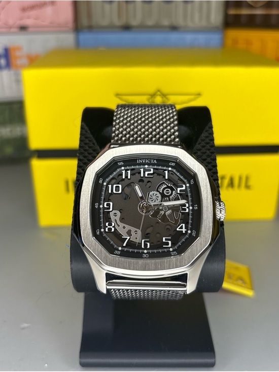 Invicta Other - Invicta Diablo Black and Silver Skeleton Dial Men's Watch